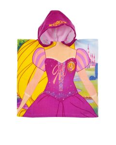 Asciugamano Poncho Principesse Disney Rapunzel