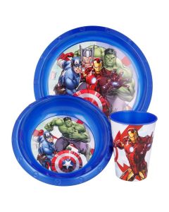 Set pranzo 3 pezzi Marvel Avengers