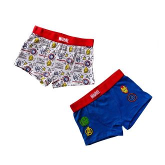 Set 2 Boxer in cotone Avengers