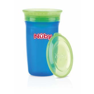 Nuby Tazza Wonder Cup Anti-Goccia Azzurra