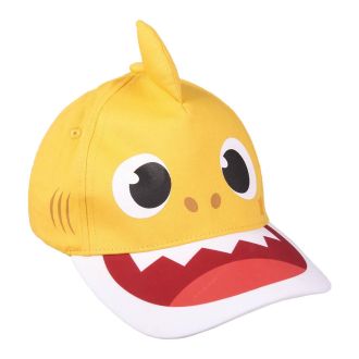 Cappellino 3D Baby Shark giallo
