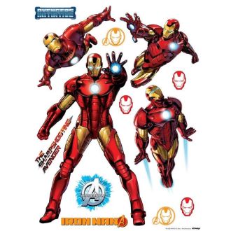 Iron man Decorazione Adesiva 65x85cm