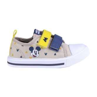 Sneakers con Straps in cotone Mickey Mouse