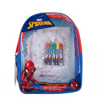 Zainetto coloring Spiderman