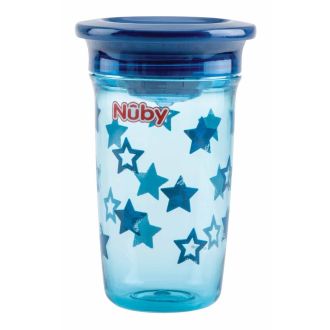 Nuby Tazza Wonder Cup 360 Tritan blu 300ml