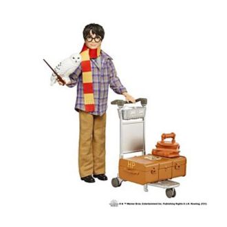 Harry Potter Harry Binario 9 3/4 , con Edvige Personaggio da collezione