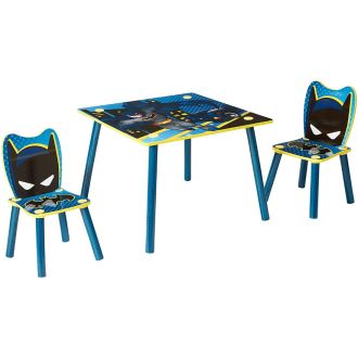 Set Tavolino con 2 sedie Batman