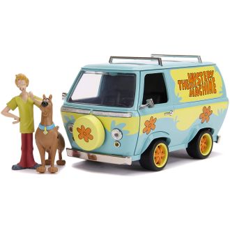 Jada Scooby Doo Mystery Machine in scala 1:24 diecast con personaggi di Scooby e Shaggy