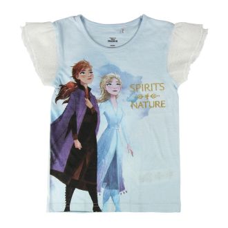 Maglietta T-Shirt Frozen con rilievo