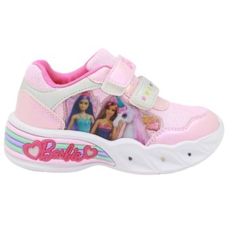 Sneakers Con Luci Primavera Estate Rosa Barbie