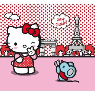 Hello Kitty Coppia di Tende per la Cameretta 180x160 cm