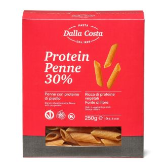 Dalla Costa Pasta Proteica Penne 30% Proteine pisello confezione risparmio 8x250 grammi