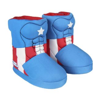 Capitan America Avengers Pantofole Stivaletti da casa