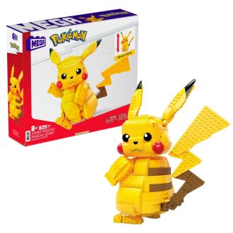 MEGA Pokémon - Pikachu Gigante da 30,5 cm, da costruire, da oltre 600 pezzi