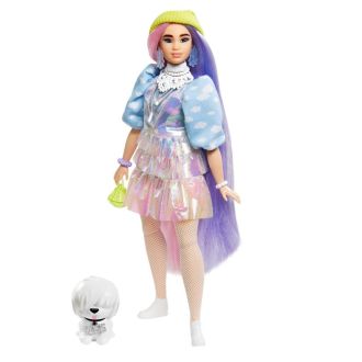 Barbie Extra Bambola capelli rosa e viola