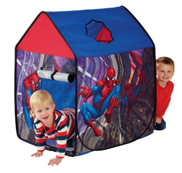 Tenda letto Spiderman per letti dormiente medio Italy