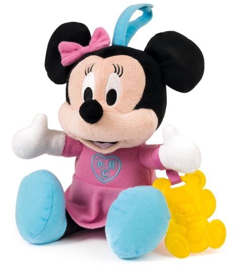 Baby Clementoni Disney Minnie peluche interattivo luci notte