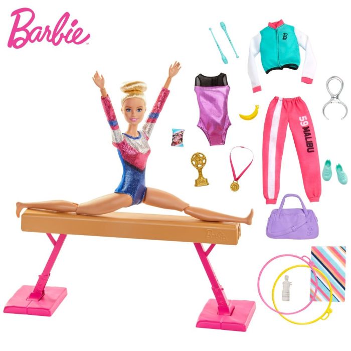 Barbie Playset Ginnasta Bambola Snodabile