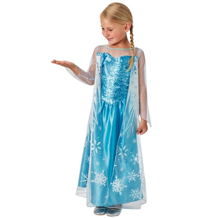 Vestito Di Carnevale Elsa Frozen